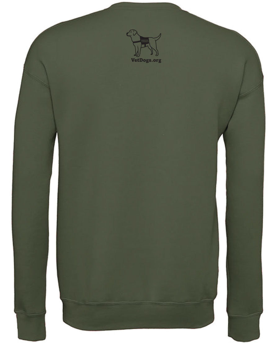 America's VetDogs Logo Crewneck Sweatshirt