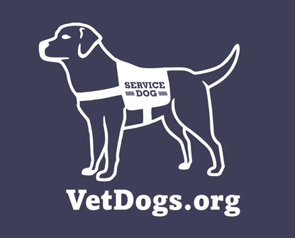 Ladies America's VetDogs Logo T-Shirt