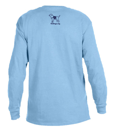 America's VetDogs Logo Long Sleeve T-Shirt