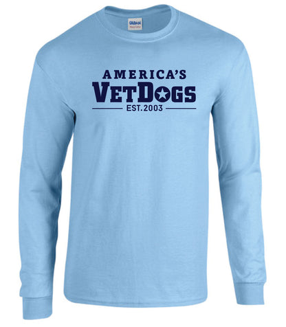 America's VetDogs Logo Long Sleeve T-Shirt