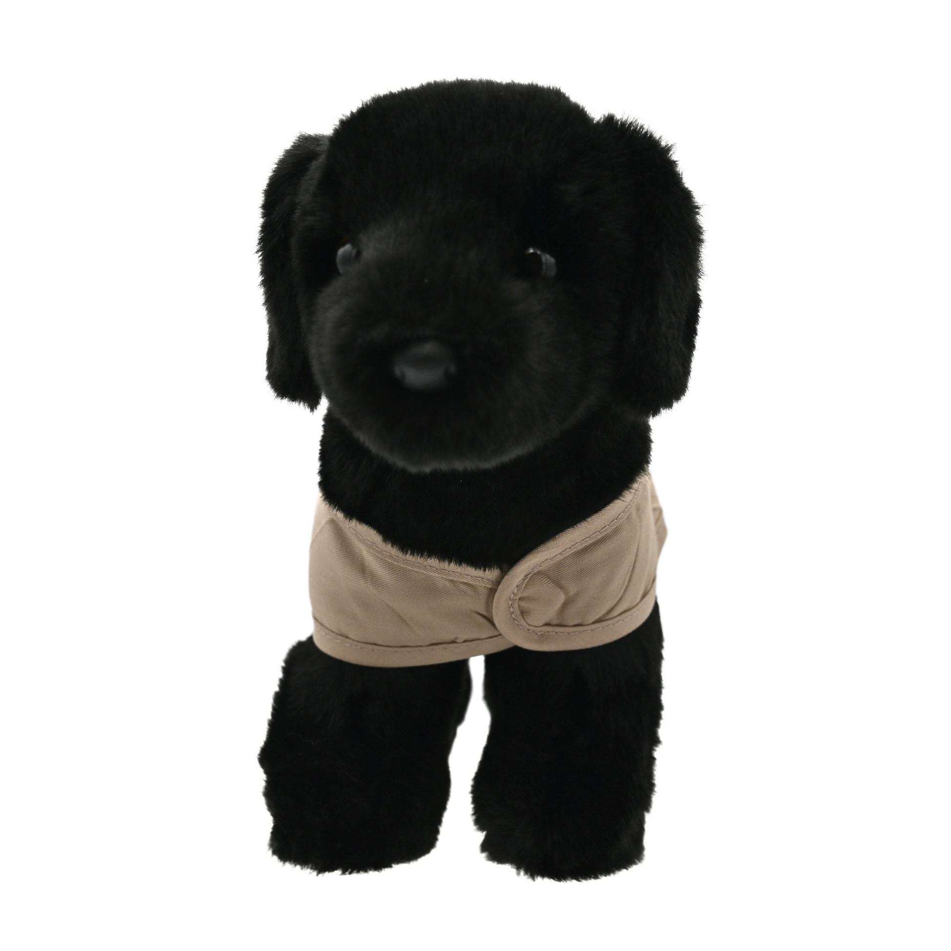 America's VetDogs Dually Branded Black Labrador Plush Puppy