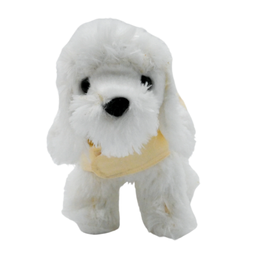 America's VetDogs Dually Branded Cream Poodle Plush Puppy