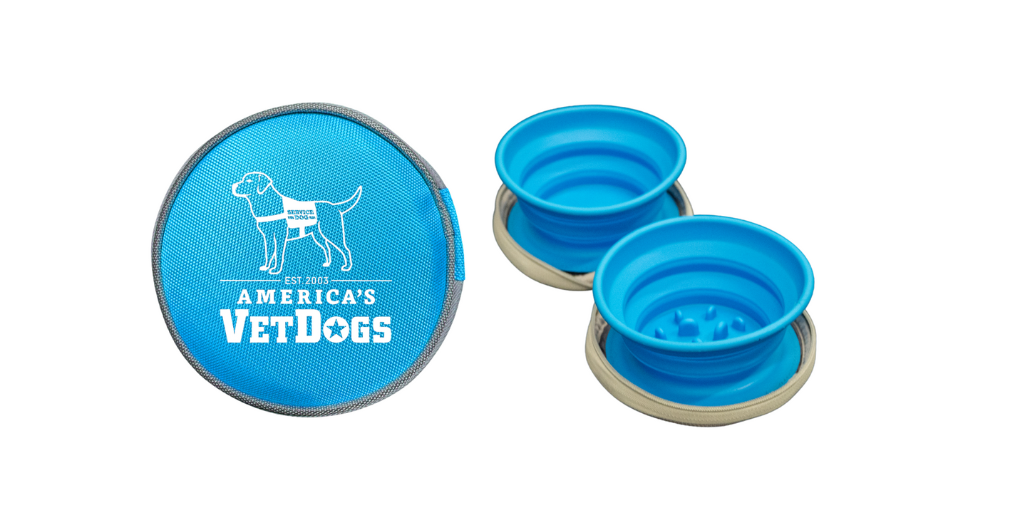 America’s VetDogs Adventure Zip Double Bowl